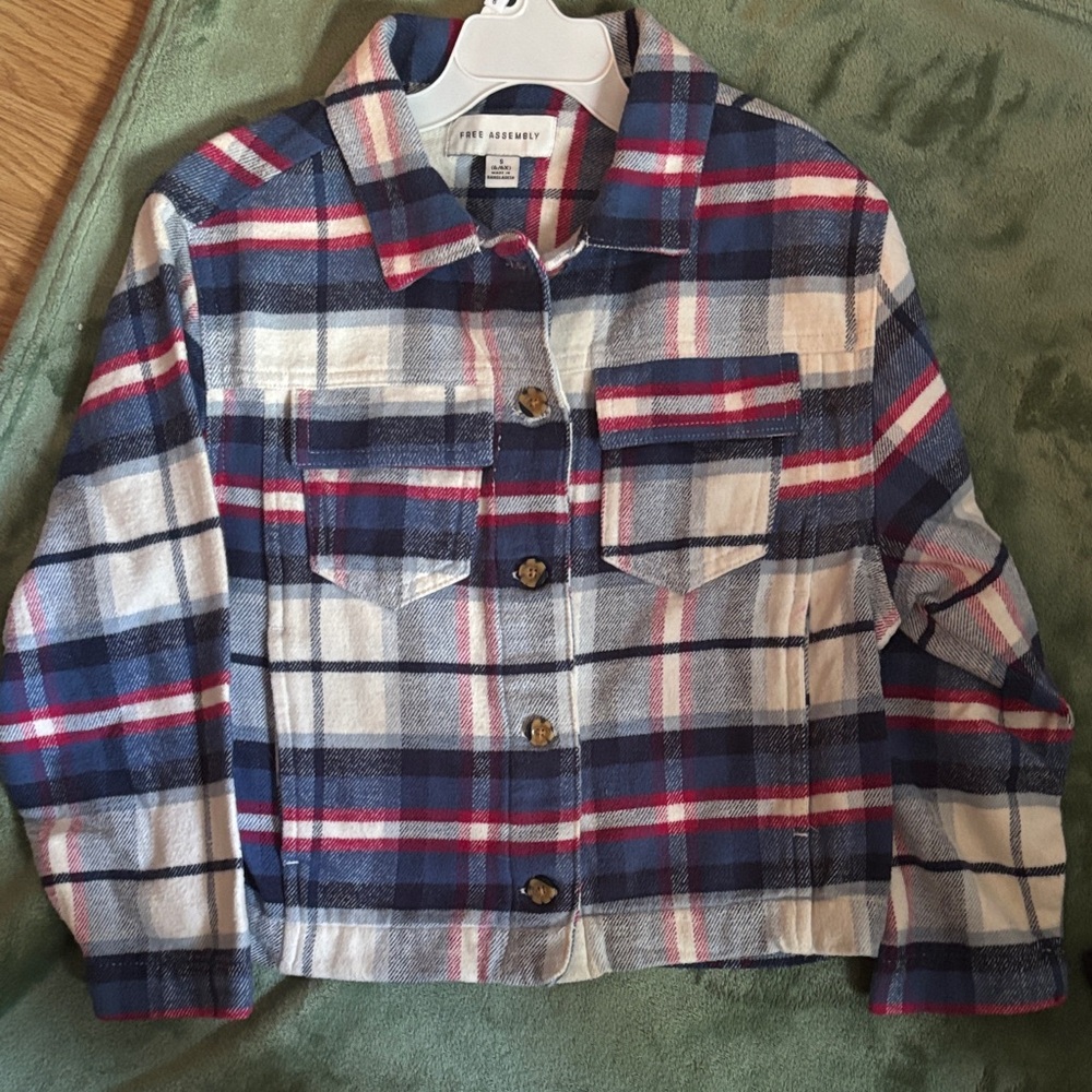 Free Assembly Plaid Shirt